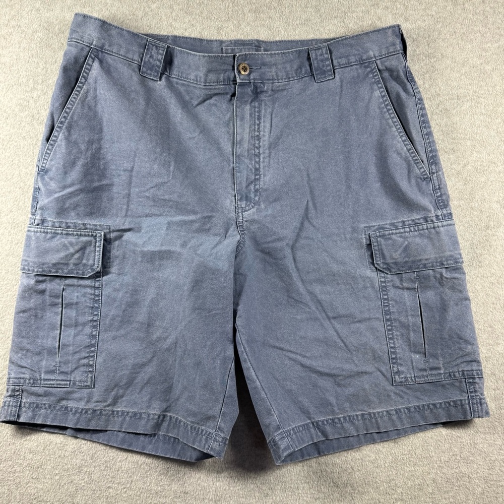 L.L. Bean Men’s Tropic-Weight Cargo Shorts‎ 10” Vintage Indigo Size 36 - Picture 2 of 15